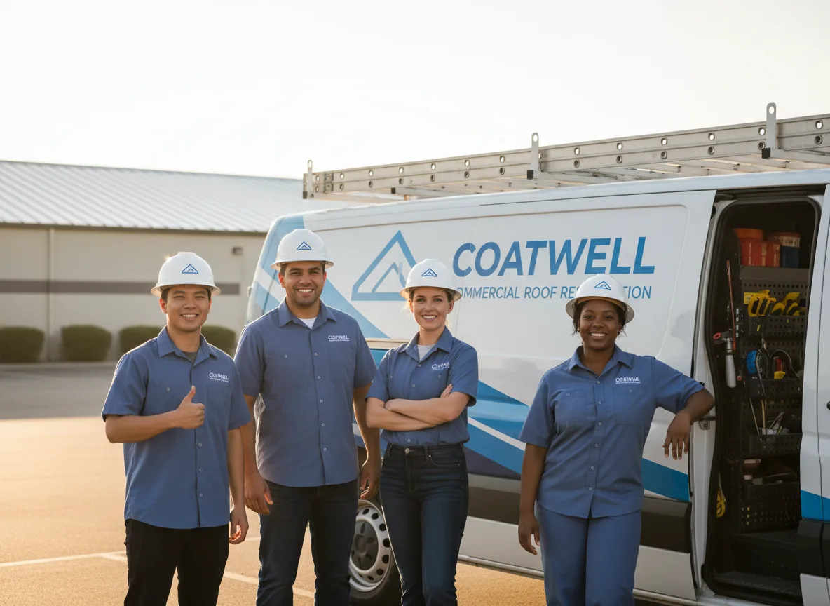 Commercial roof coating company in Emerson, NE